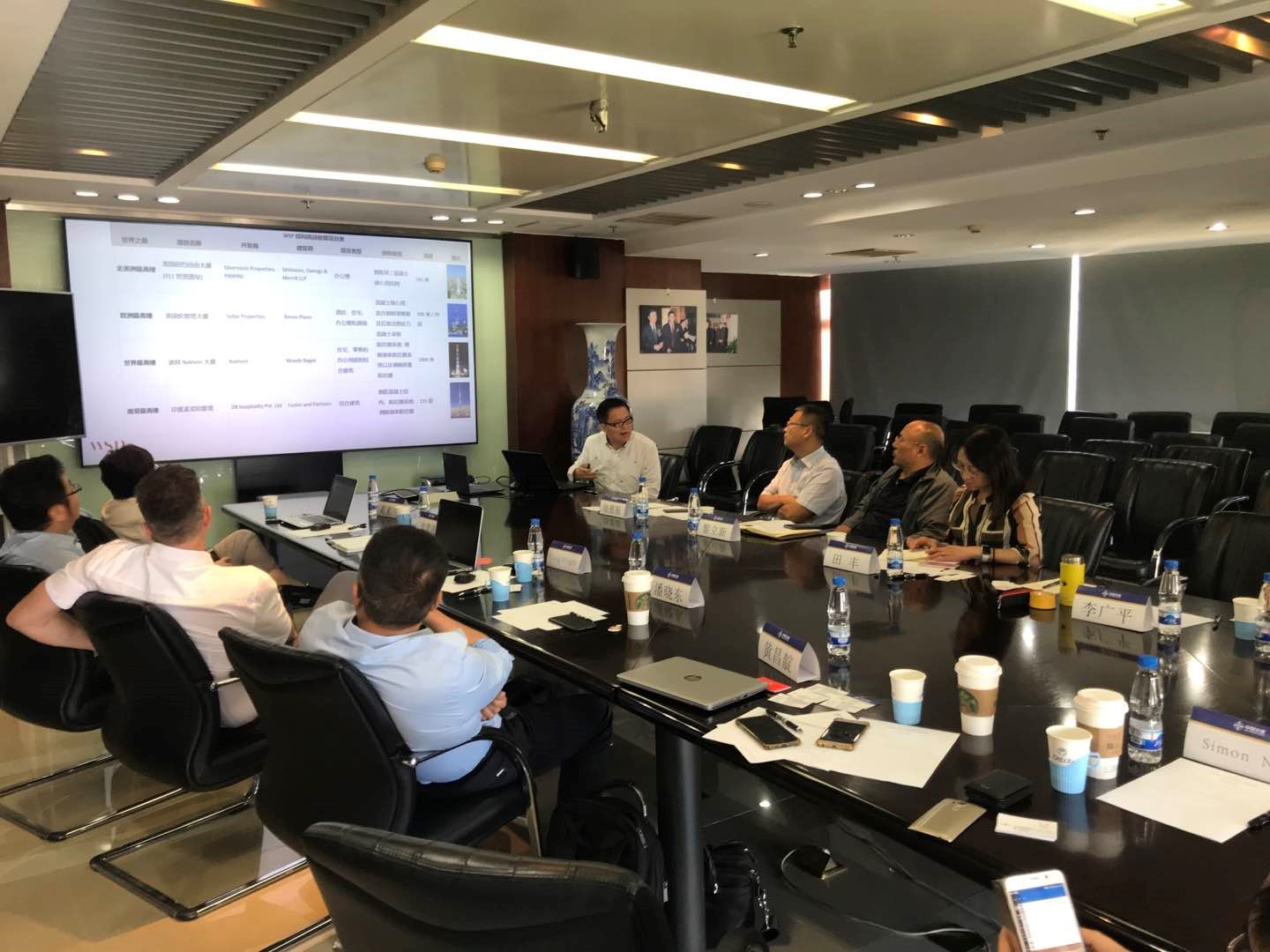 公規院-WSP業務合作研討會在公司召開 公規院-WSP業務合作研討會在公司召開